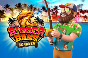 Bigger Bass Bonanza logo – Slots by Pragmatic Play at Viggoslots