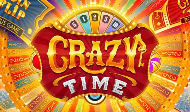 Play the Crazy Time slot by Evolution on Viggoslots