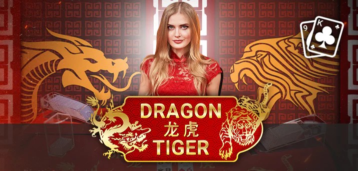 Official Live Shows logo: Dragon Tiger by Pragmatic Play at Viggoslots