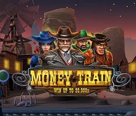 Enjoy Money Train by Relax Gaming – logo hosted on viggoslots88.com